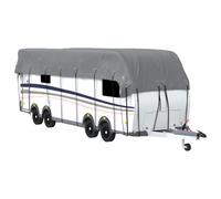 vidaXL Housse de Toit de Caravane Gris 1000x300 cm Tissu Non tissé