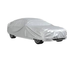 vidaXL Housse de Voiture berline avec Sangles à Boucle complète M PEVA