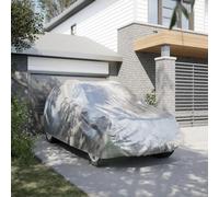 Vidaxl Housse De Voiture Suv Avec Sangles À Boucle Complète Argenté L