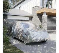 Vidaxl Housse De Voiture Suv Avec Sangles À Boucle Complète Argenté M