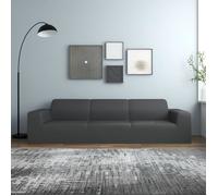 vidaXL Housse extensible canapé 4 places jersey de polyester Anthracite