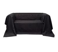 vidaXL Housse Micro-suède de Canapé Anthracite 270x350 cm Couverture de Sofa