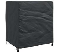 Housse pour mobilier d'extérieur Noir Couverture extérieure Tissu UV vidaXL vida