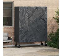 Housse de Table de Pingpong Uni Noir tissu Couverture terrasse Tissu vidaXL vida