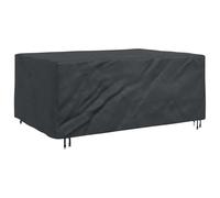 vidaXL Housse pour mobilier d'extérieur Noir 230 x 165 x 80 cm 210D, Jardin et Terrasse, Matériaux Modernes résistant aux UV, Couverture étanche, Protecteur extérieur