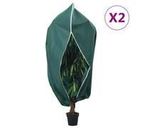 Housses de Protection pour Plantes avec Fermeture Éclair Végétales 4 pcs vidaXL