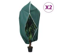 Housses de Protection pour Plantes avec Fermeture Éclair Végétales 4 pcs vidaXL