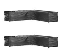 Vidaxl Housses De Salon De Jardin En Forme De L 2 Pcs 20 Oeillets