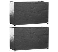 2x Housses de Mobilier de Jardin Rotin 10 Oeillets 229x113 cm Meuble vidaXL