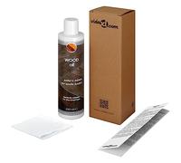 vidaXL Huile de Bois pour Meubles Huile de Protection Entretien Polisseur Protecteur pour Bois Planches à Découper Dessus de Cuisine 250 ml