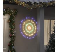 vidaXL Illuminations de Noël Feu d'artifice 140 LED Multicolore 17 cm