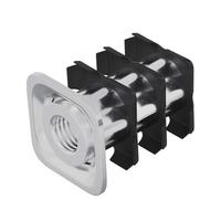 vidaXL Insert de tube fileté 1818 pcs Noir et argent Acier galvanisé, Oeuvre, Créativité, Une exploration des techniques, styles et inspirations dans l'art moderne, la photographie et le design