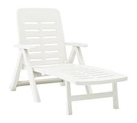 Progarden 99600 Smeraldo Inclinable En Plastique Blanc Blanc