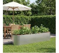 vidaXL Jardin surélevé Acier galvanisé 200 x 40 x 40 cm 8011696