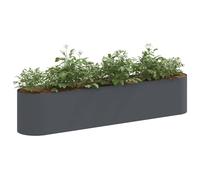 vidaXL Jardin surélevé Anthracite 200 x 40 x 40 cm