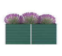 Vidaxl Jardini¿¿Re 160 X 80 X 45 Cm Acier Galvanis¿¿ Vert