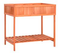 Vidaxl Jardiniã¿Re Ã Herbes 80x60x80 Cm Bois De Sapin Massif