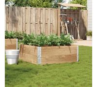 Vidaxl Jardinière 100x100 Cm Bois De Pin Massif