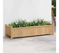 Vidaxl Jardinière 100x30x25 Cm Bambou