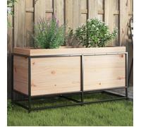 Vidaxl Jardinière 100x40x50 Cm Bois De Pin Massif