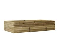 vidaXL Plantenbak 110x60x23 cm geïmpregneerd grenenhout847242 G