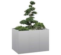 vidaXL Jardinière 120x80x80 cm Acier galvanisé