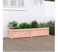 vidaXL Jardinière 150 x 31 x 31 cm Bois massif Douglas Lit surélevé Rose G