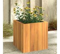 vidaXL Jardinière, Lit Surélevé de Jardin, Pot de Fleurs, Bac à Plantes, Boîte de Plantation Terrasse Balcon Bureau, Bois 366500