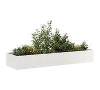 Vidaxl Jardinière 280x80x40 Cm Acier Inoxydable