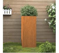 vidaXL Jardinière 32x27,5x75 cm acier corten 821553