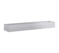 vidaXL Jardinière 360x80x40 cm Acier galvanisé, Pot de Fleurs, Support de Plantes, lit surélevé, Support de jardinière, bac à Plantes