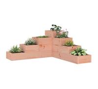 vidaXL Jardinière 825322 – 4 niveaux, bois de douglas massif, 80,5 x 79 x 36 cm