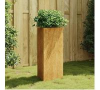vidaXL Jardinière, Bac à Fleurs, Pot de Plantes, Boîte à Fleurs, Décoration de Jardin Patio Terrasse Extérieur, 40x34,5x75 cm Acier Corten