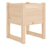 Vidaxl Jardinière 40x40x52,5 Cm Bois Massif De Pin