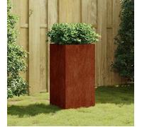 vidaXL Jardinière 40x40x80 cm acier corten 824524