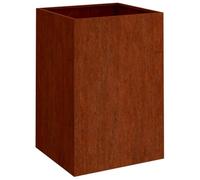 vidaXL Jardinière en acier corten 42 x 38 x 75 cm