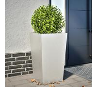 Vidaxl Jardinière 45x45x75 Cm Acier Inoxydable