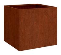 vidaXL Jardinière surélevée en acier Corten, rouillé 49x47x46 cm pour jardin/patio/terrasse