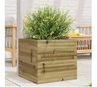Vidaxl Jardinière 50x50x45,5 Cm Bois De Pin Imprégné
