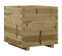 Vidaxl Jardinière 50x50x49,5 Cm Bois De Pin Imprégné