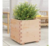 Vidaxl Jardinière 50x50x49,5 Cm Bois De Pin Massif