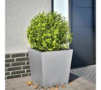 Vidaxl Jardinière 50x50x50 Cm Acier Galvanisé