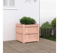 Vidaxl Jardinière 50x50x50 Cm Bois Massif Douglas