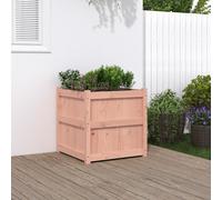 vidaXL Jardinière, Lit Surélevé, Bac à Fleurs, Pot de Plantes, Boîte à Fleurs Jardin Patio Terrasse Balcon, Marron Bois Massif de Douglas