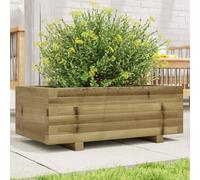 vidaXL Plantenbak 70x40x26,5 cm geÃ¯mpregneerd grenenhout847332 G