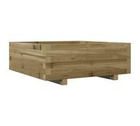 Plantenbak 70x70x26,5 cm geïmpregneerd grenenhout847307