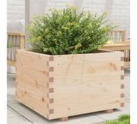 Vidaxl Jardinière 70x70x49,5 Cm Bois De Pin Massif