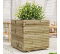 Vidaxl Jardinière 70x70x72 Cm Bois De Pin Imprégné