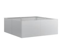 vidaXL Jardinière 80x80x30 cm Acier galvanisé