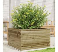 Vidaxl Jardinière 80x80x45,5 Cm Bois De Pin Imprégné